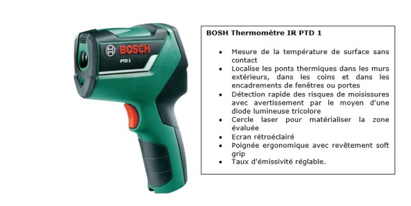 Thermometre infrarouge